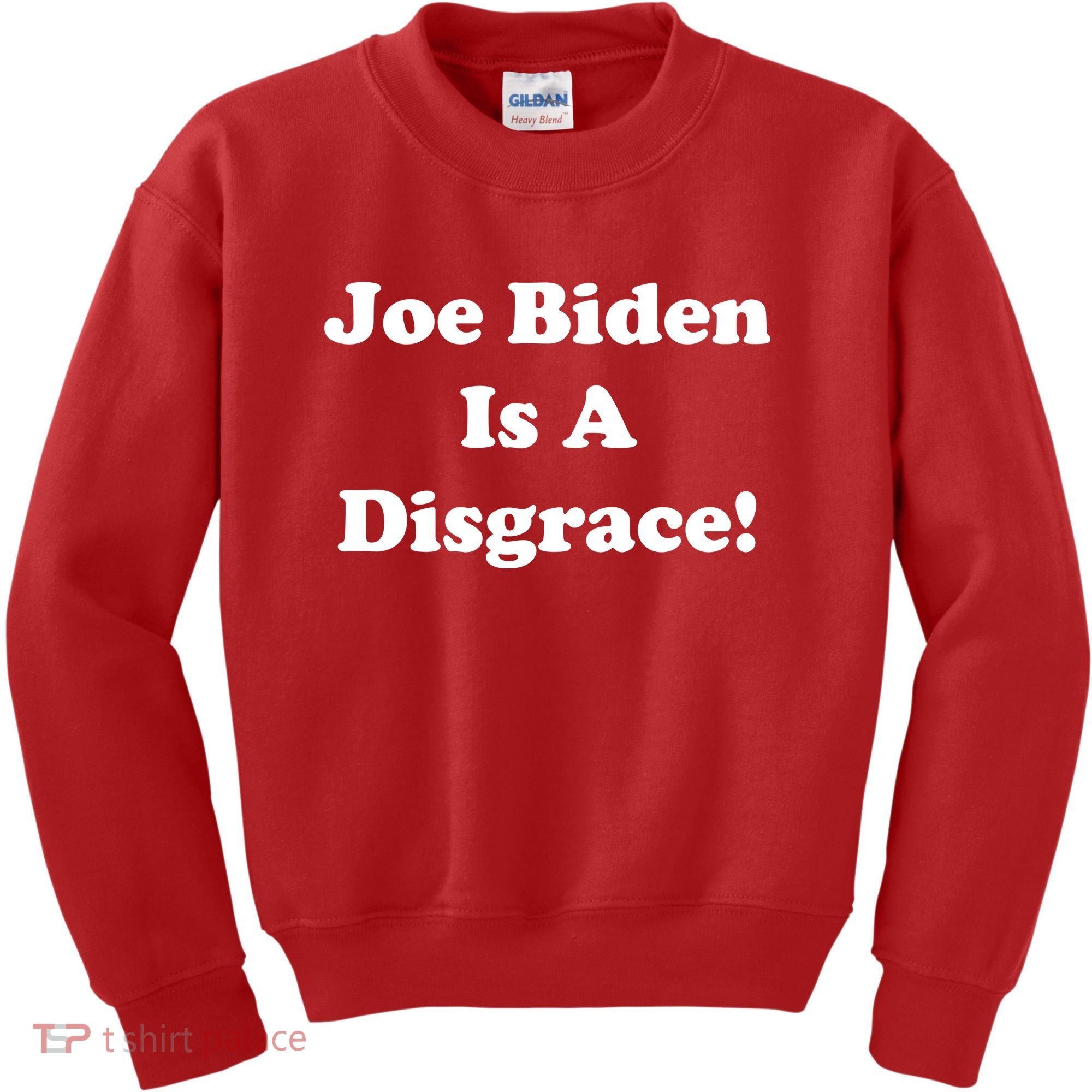 Joe Biden Is A Disgrace Kids Sweatshirt