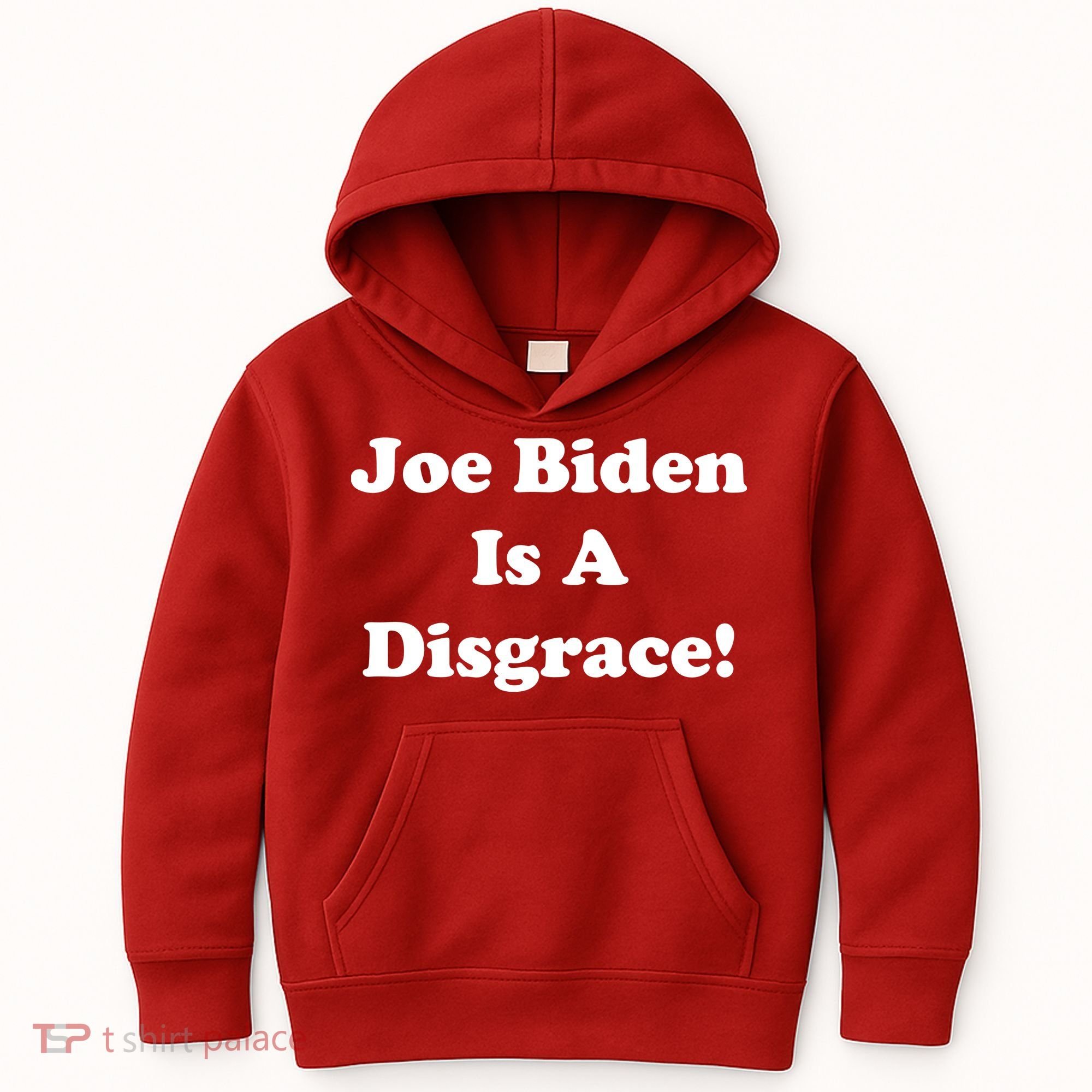 Joe Biden Is A Disgrace Kids Hoodie