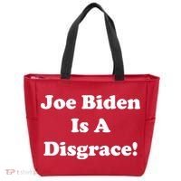 Joe Biden Is A Disgrace Tote Bag thumb 0