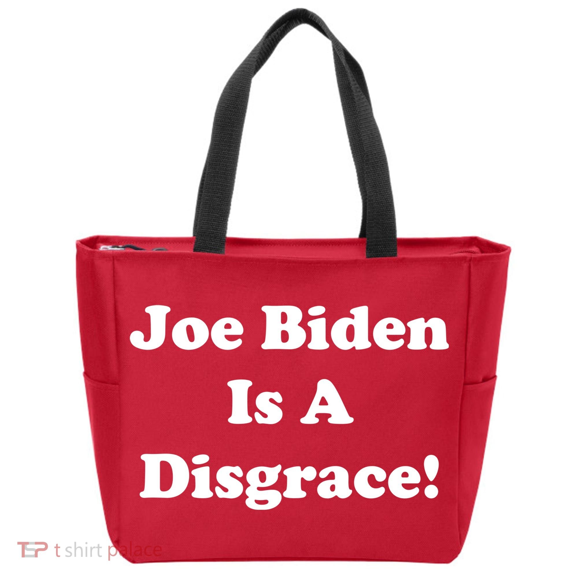 Joe Biden Is A Disgrace Tote Bag