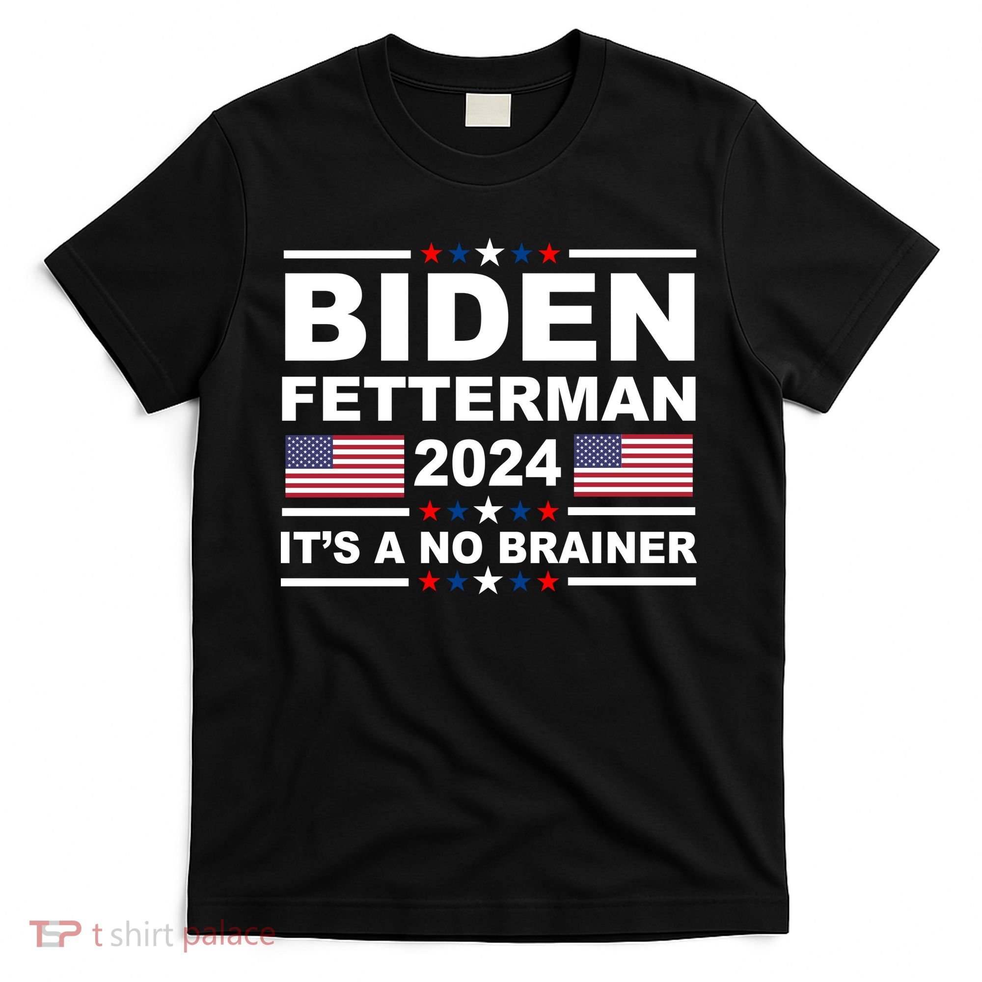 Joe Biden John Fetterman 2024 It's A No Brainer Funny T-Shirt