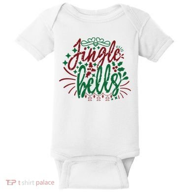 Jingle Bells Baby Bodysuit