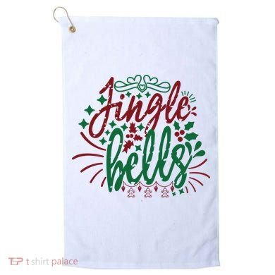 Jingle Bells Golf Towel