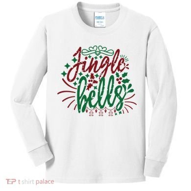 Jingle Bells Kids Long Sleeve Shirt