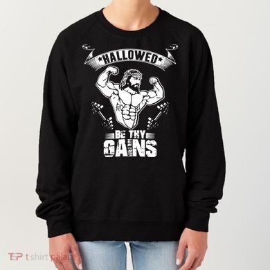 Jesus Bodybuilding Women's Sweatshirt
