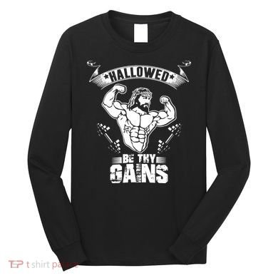 Jesus Bodybuilding Long Sleeve Shirt