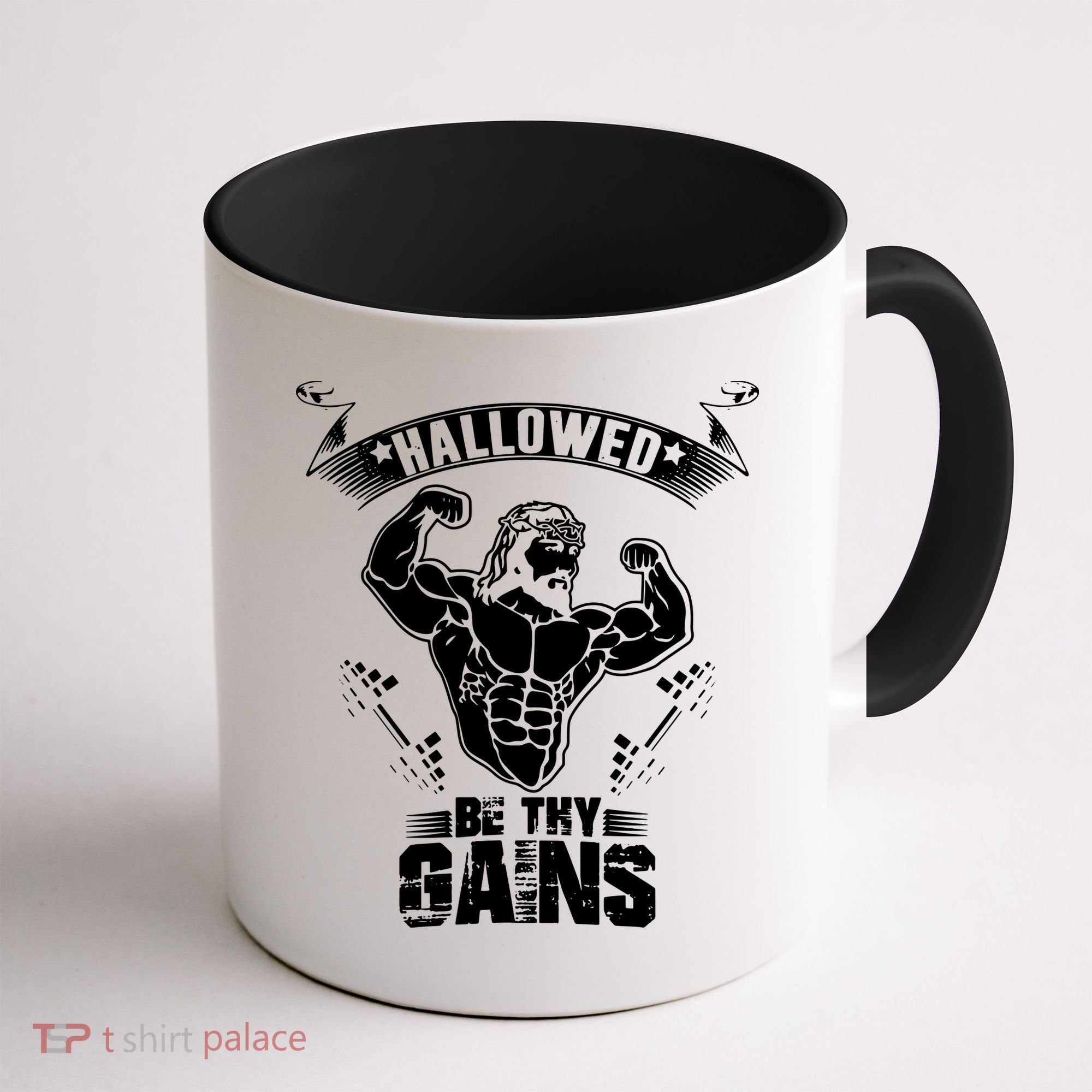 Jesus Bodybuilding Coffee Mug