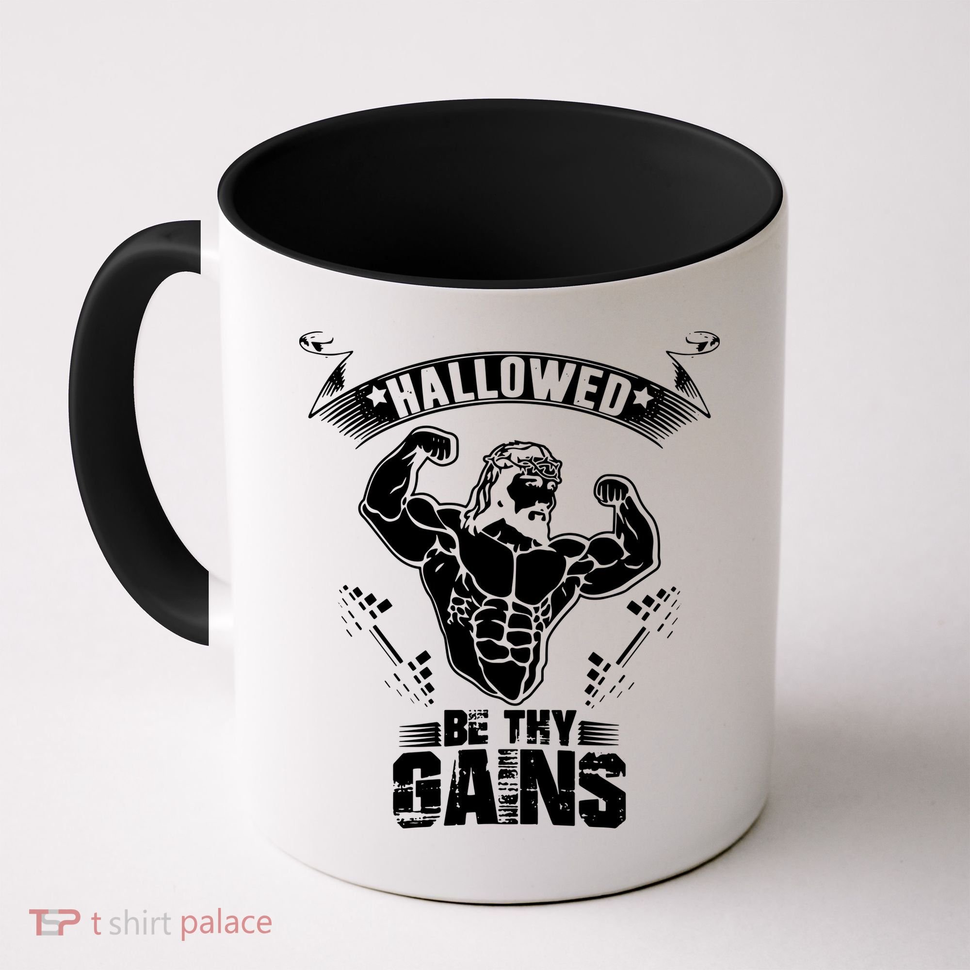 Jesus Bodybuilding Coffee Mug