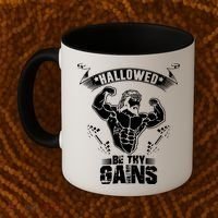 Jesus Bodybuilding Coffee Mug thumb 2