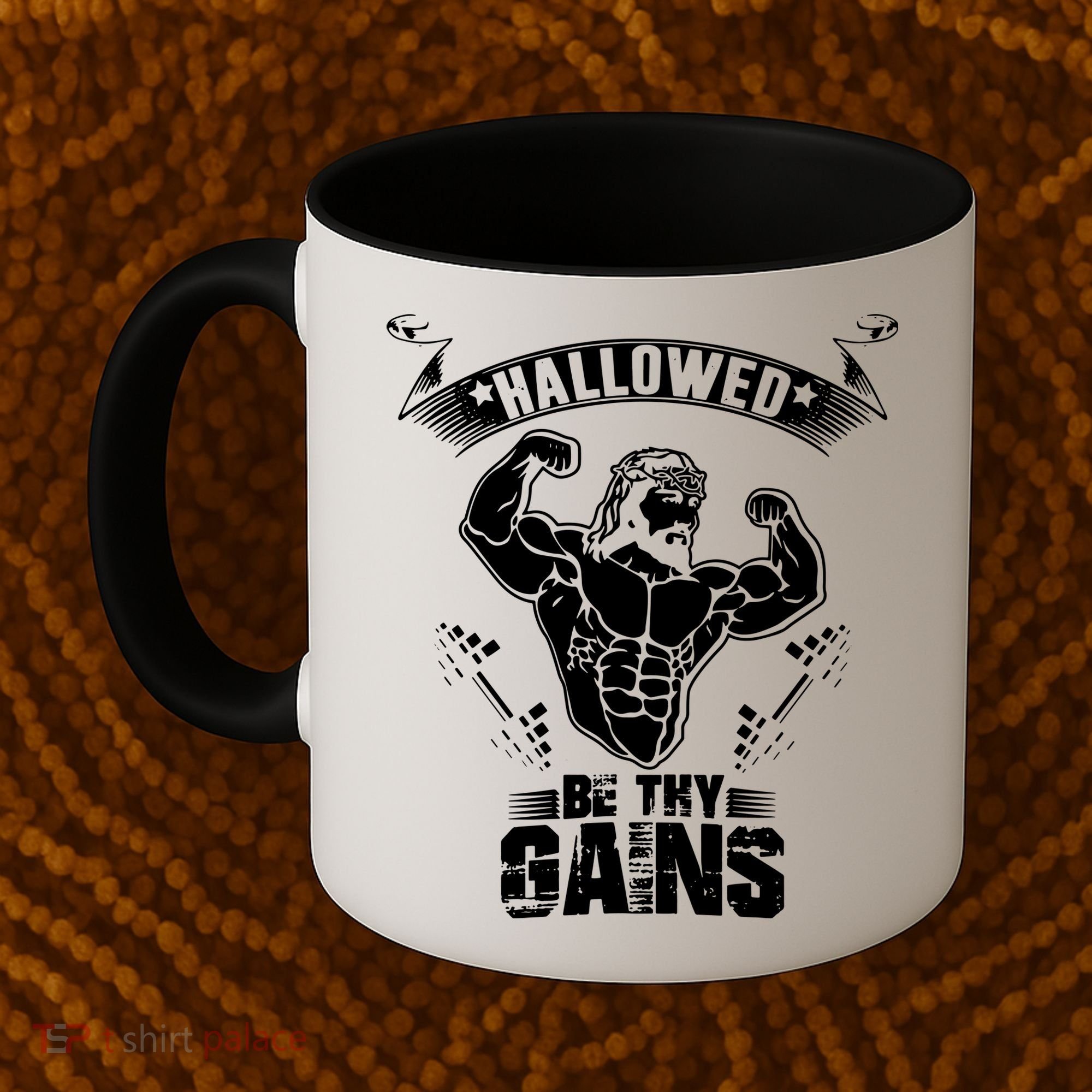 Jesus Bodybuilding Coffee Mug
