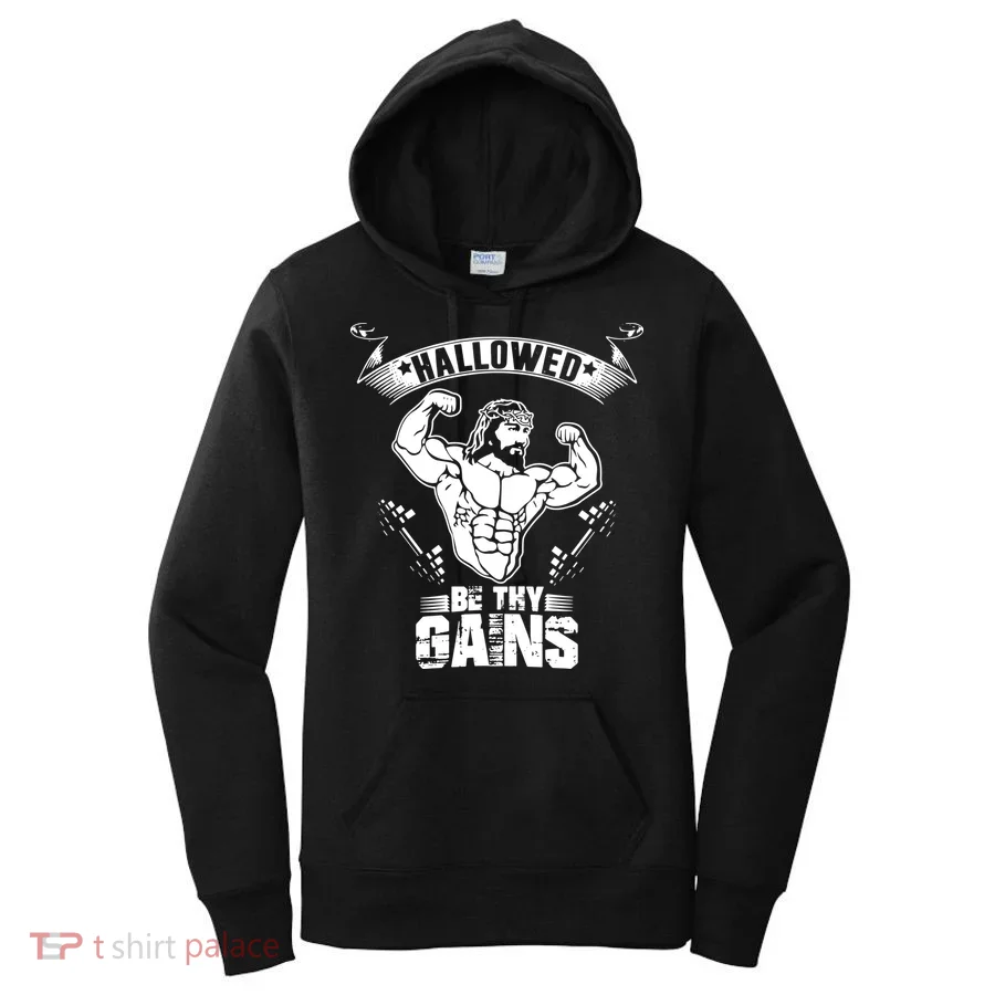 Jesus Bodybuilding Women's Hoodie