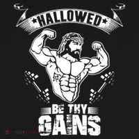 Jesus Bodybuilding Women's Long Sleeve Shirt thumb 2