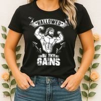 Jesus Bodybuilding Women's T-Shirt thumb 2