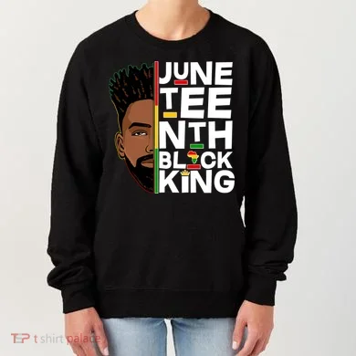 Juneteenth Black King Women's Sweatshirt