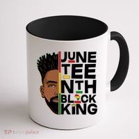 Juneteenth Black King Coffee Mug thumb 1