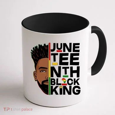 Juneteenth Black King Coffee Mug back