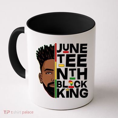Juneteenth Black King Coffee Mug