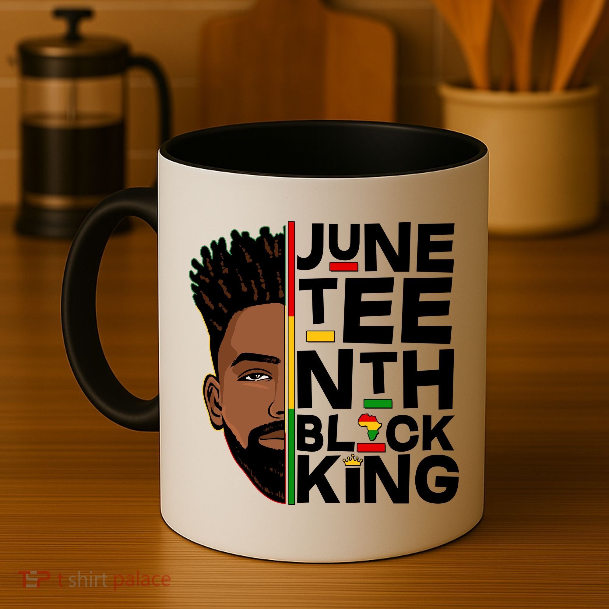 Juneteenth Black King Coffee Mug