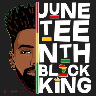Juneteenth Black King V.I.T. Fleece Crew Sweatshirt