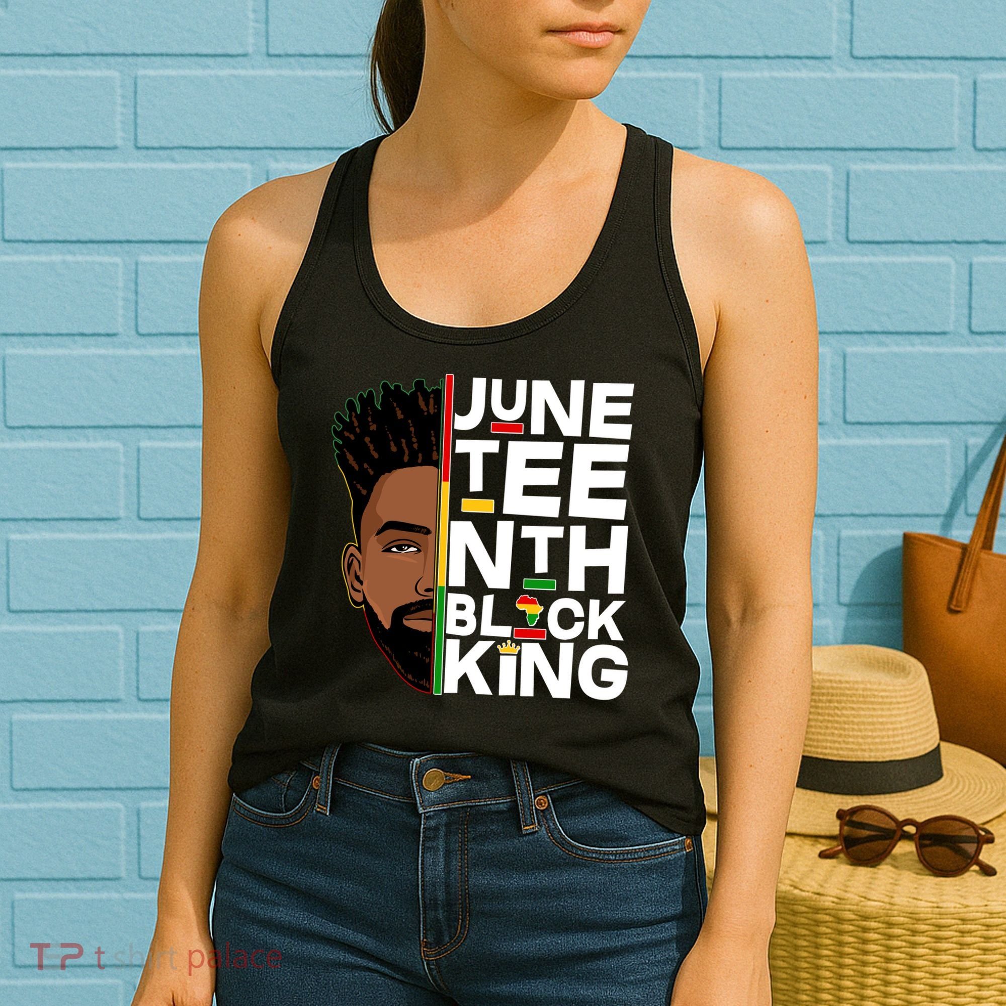 Juneteenth Black King Women's Tank Top