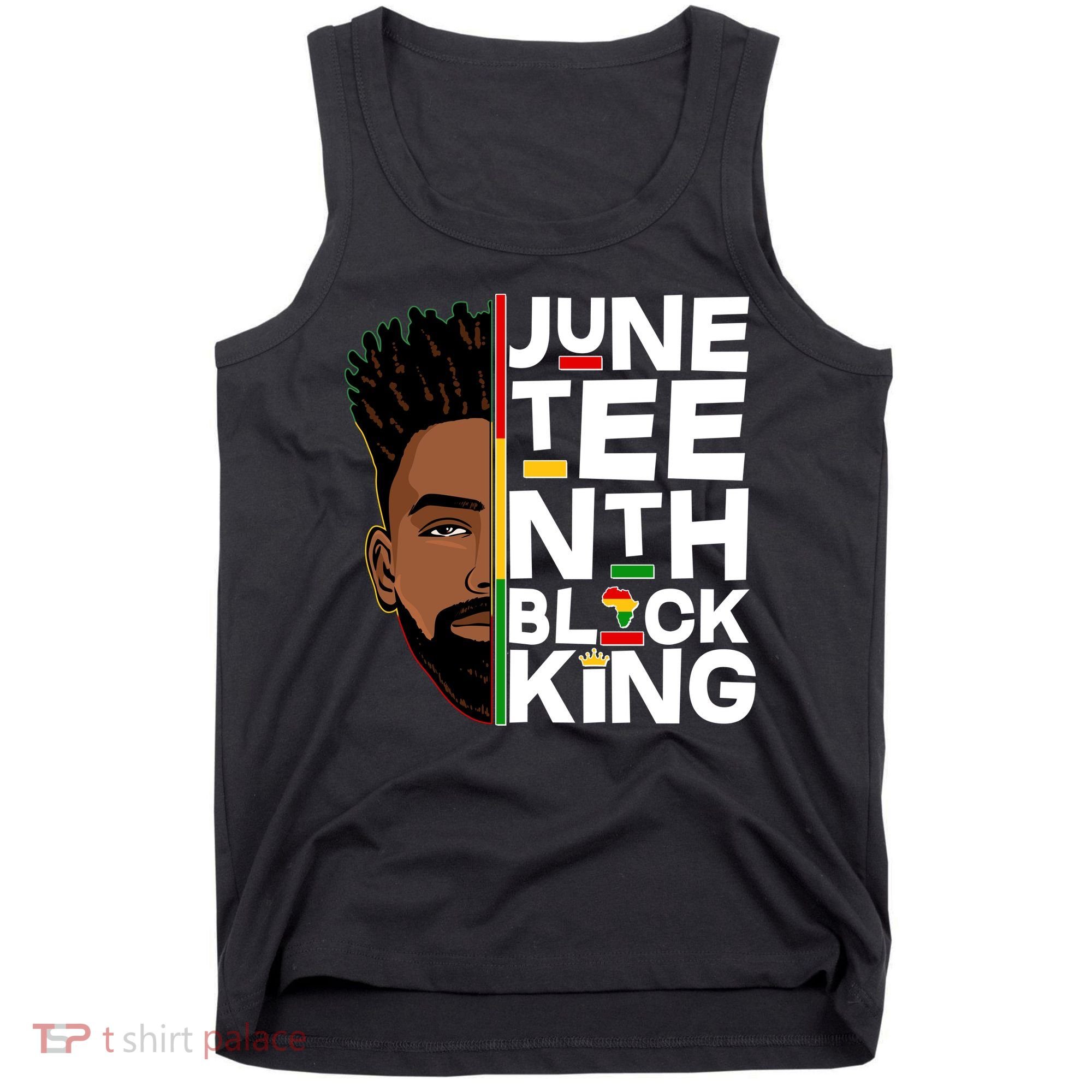 Juneteenth Black King Tank Top