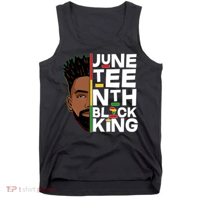Juneteenth Black King Tank Top