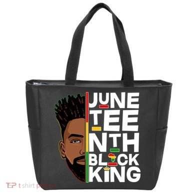 Juneteenth Black King Tote Bag