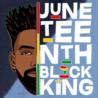 Juneteenth Black King Raglan Baseball Sleeve Shirt