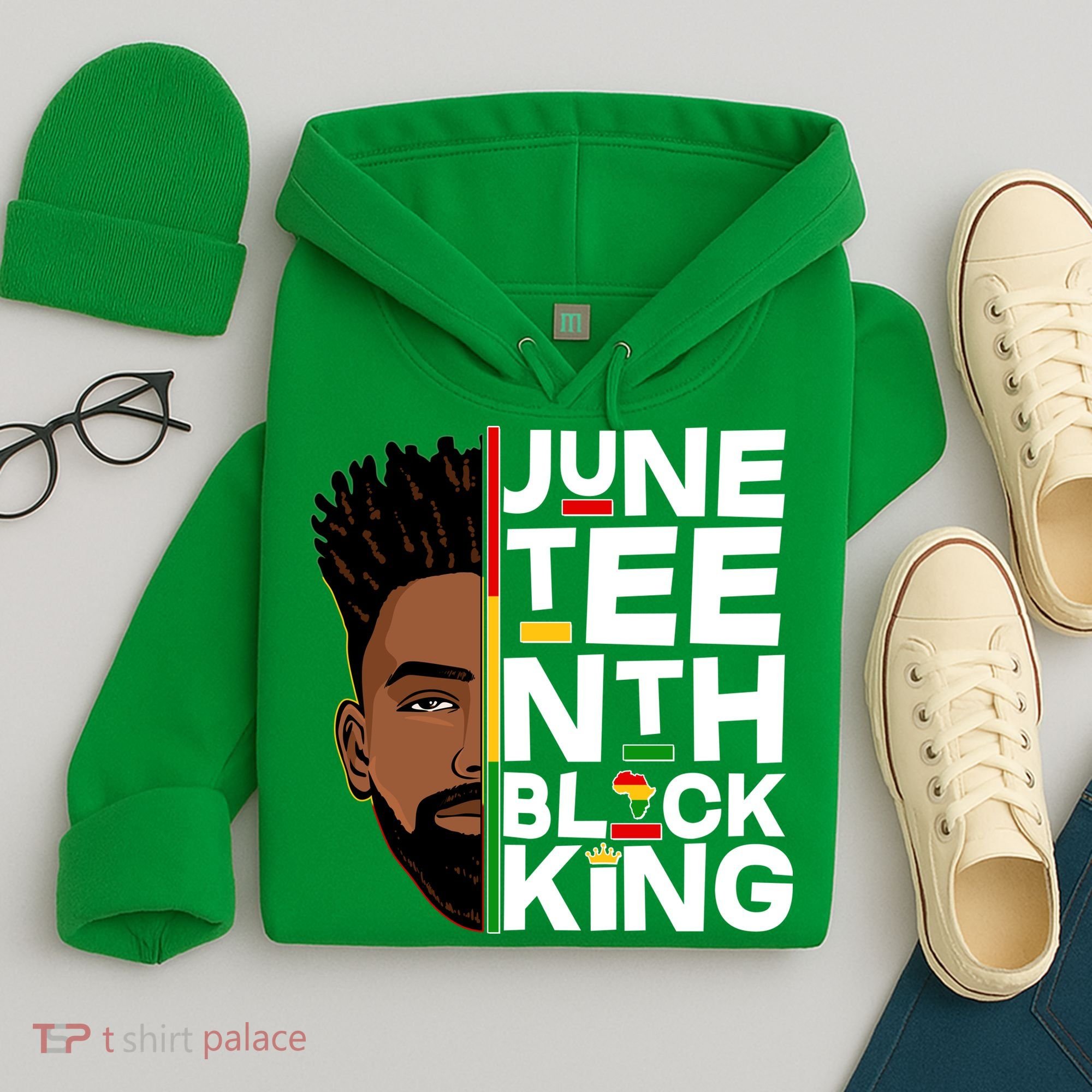 Juneteenth Black King Hoodie