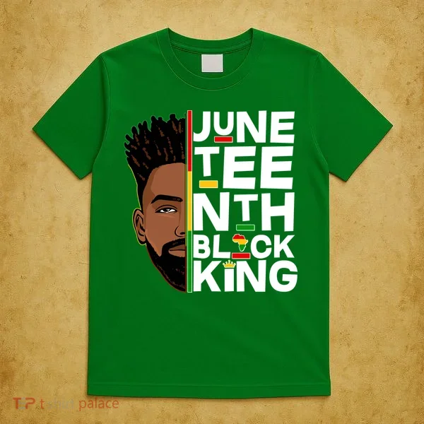 Juneteenth Black King T-Shirt