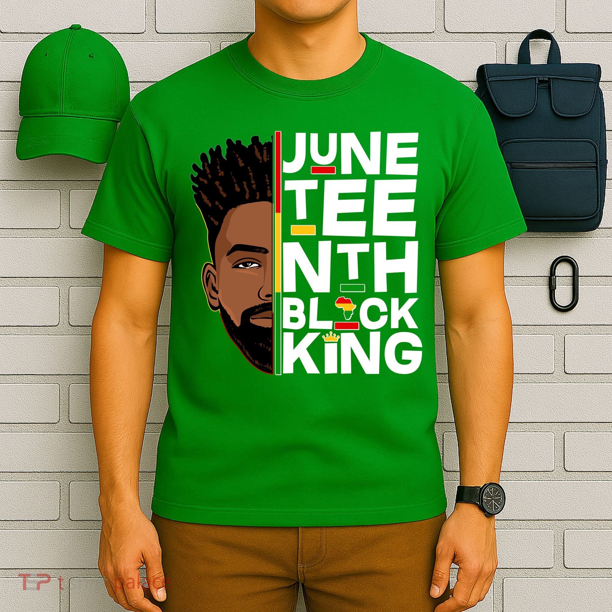 Juneteenth Black King T-Shirt