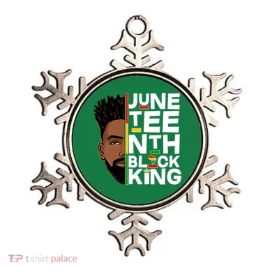 Juneteenth Black King Ornament