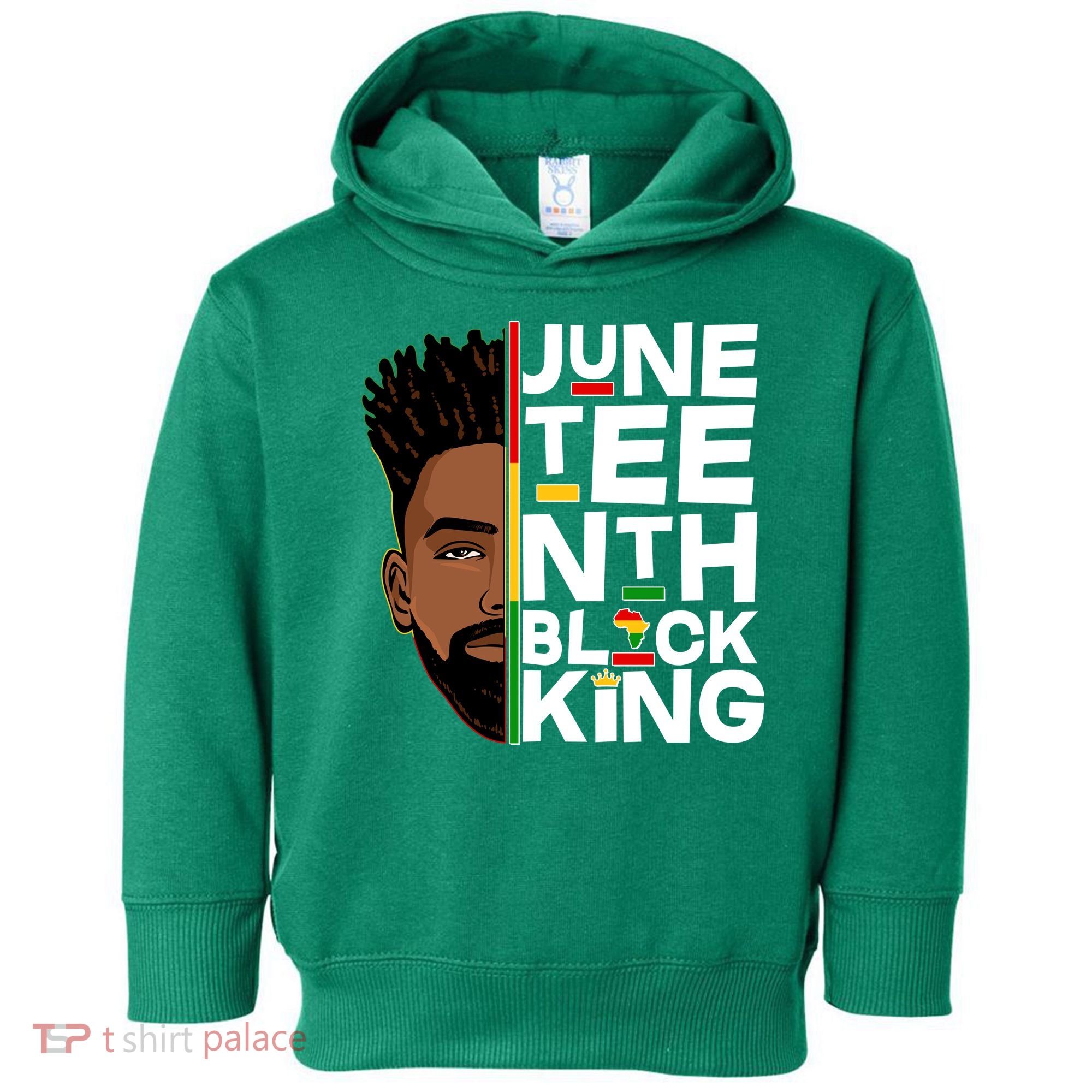 Juneteenth Black King Toddler Hoodie