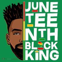 Juneteenth Black King Toddler Hoodie thumb 2