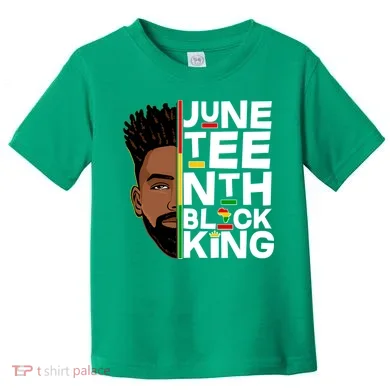 Juneteenth Black King Toddler T-Shirt