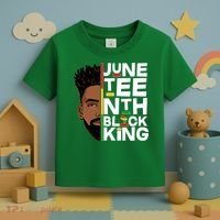 Juneteenth Black King Toddler T-Shirt thumb 3