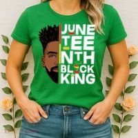 Juneteenth Black King Women's T-Shirt thumb 2