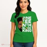 Juneteenth Black King Women's T-Shirt thumb 4