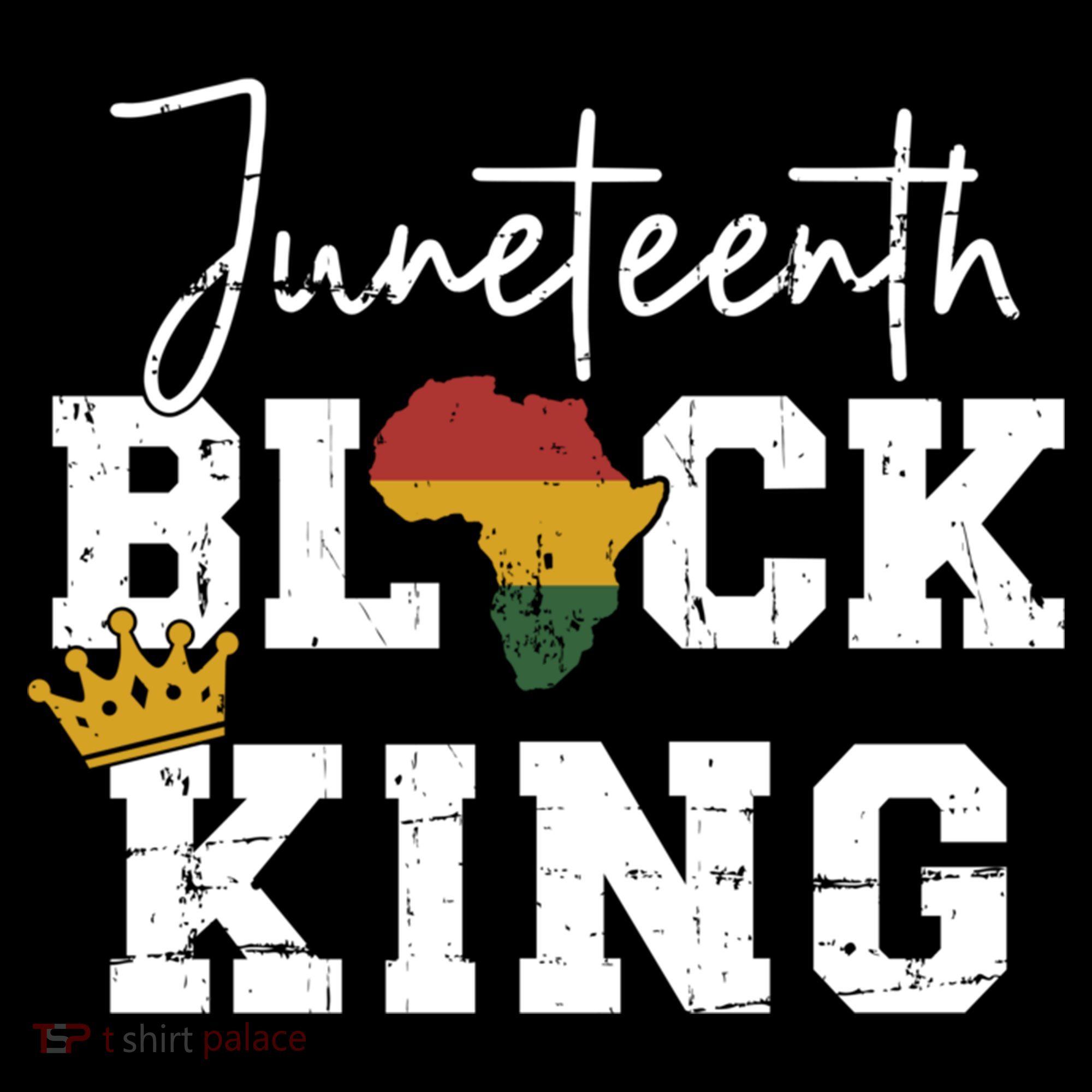 Juneteenth Black King With Pan African Map Flag Gift Bucket Hat