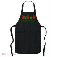 Jingle Bells Kettlebell Christmas Holiday Workout Apron thumb 0