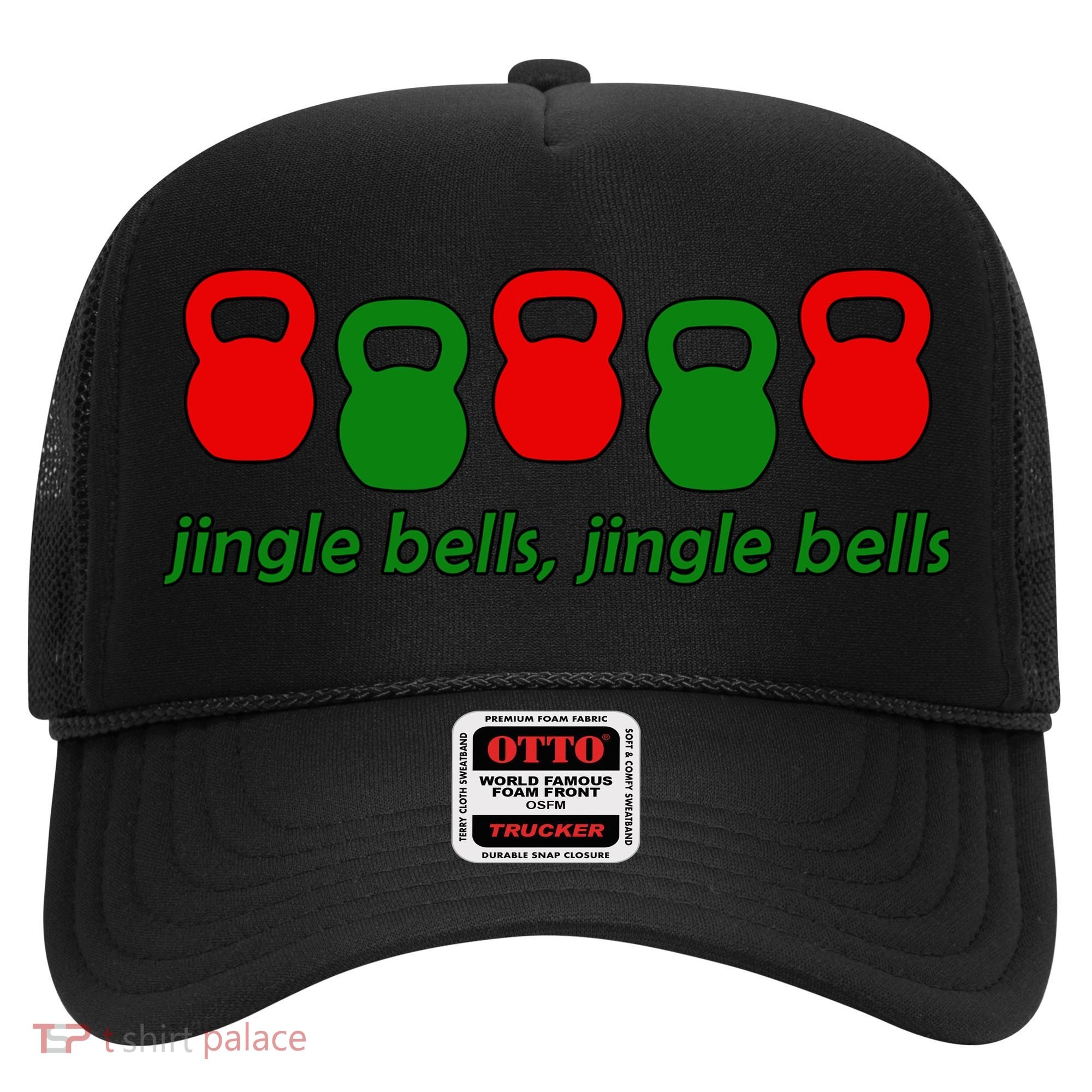 Jingle Bells Kettlebell Christmas Holiday Workout Hat