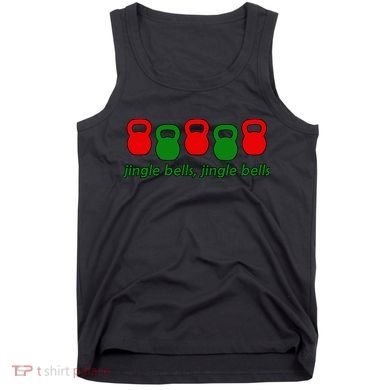 Jingle Bells Kettlebell Christmas Holiday Workout Tank Top