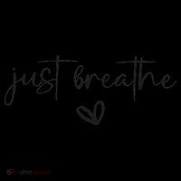Just Breathe Mental Health Print 16oz Travel Tumbler thumb 2