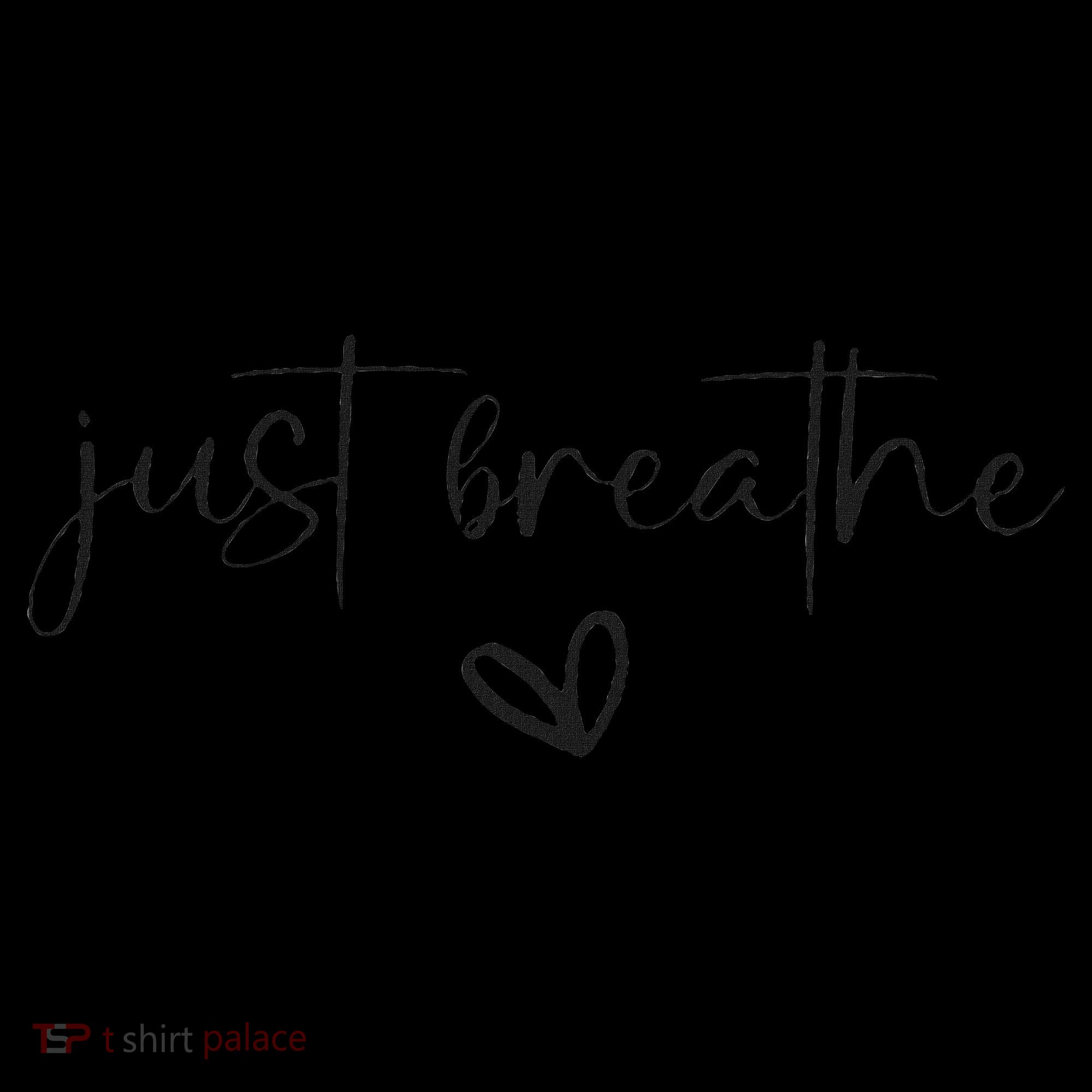 Just Breathe Mental Health Print 16oz Travel Tumbler