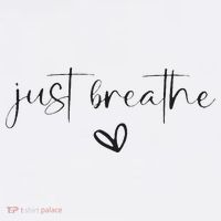 Just Breathe Mental Health Print Women's Hoodie thumb 2