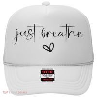 Just Breathe Mental Health Print Hat thumb 0
