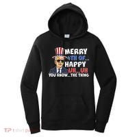 Joe Biden Merry 4th Of Happy Uh You Know The Thing Women's Hoodie thumb 0