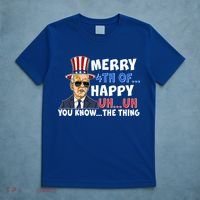 Joe Biden Merry 4th Of Happy Uh You Know The Thing T-Shirt thumb 5