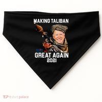 Joe Biden Making The Taliban Great Again USA-Made Doggie Bandana thumb 0