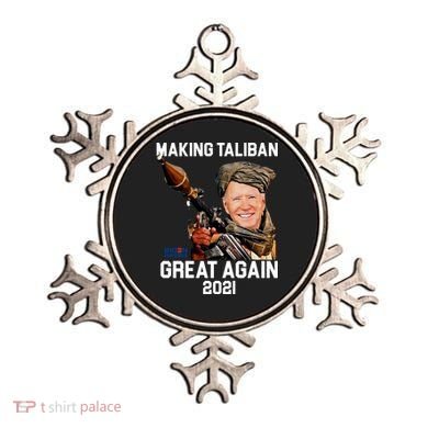 Joe Biden Making The Taliban Great Again Ornament